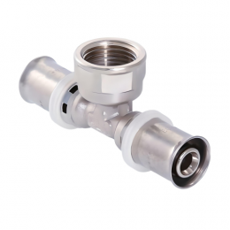 ViEiR Тройник переходной ВР 16х1/2"х16, обжимной фитинг (VRKT163F)