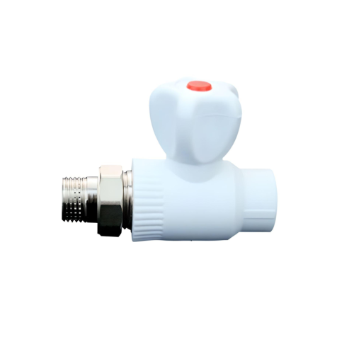 ViEiR Кран шаровой PPR для радиатора ПРЯМОЙ Ø-20х1/2" (VER203S)