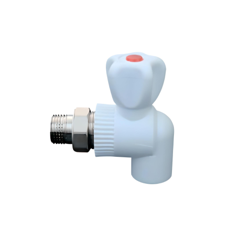 ViEiR Кран шаровой PPR для радиатора УГЛОВОЙ Ø-25х3/4" (VER254L)
