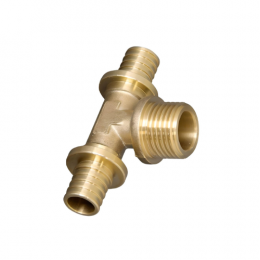 ViEiR Тройник переходной НР 20х1/2"х20, аксиальный фитинг (VRP20320TM)