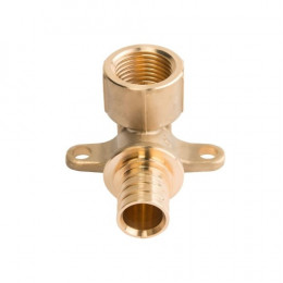 ViEiR Угольник настенный с креплением 20х3/4", аксиальный фитинг (VRP204ZLF)