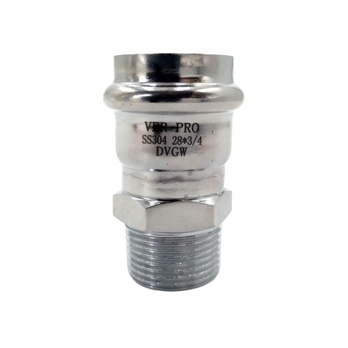 ViEiR Ver-Pro Муфта пресс для нерж. трубы НР 42х1 1/2" VPSM427