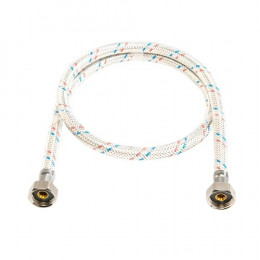 ViEiR Подводка для воды в силик. оплетке ВР 1/2" х ВР 1/2" (120 см) (BZEN120)