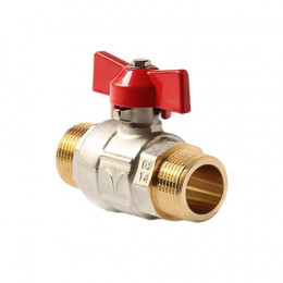 ViEiR Кран шаровой НР бабочка 1/2" усиленный (VR105-03)