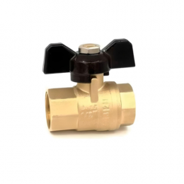ViEiR шаровой кран ВР бабочка 3/4" (VR101-12)