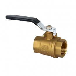 ViEiR шаровой кран ВР рычаг 1/2" желтый (VR207-01)